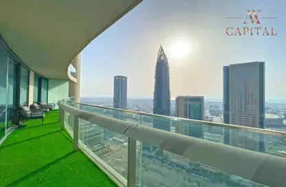 Pool image for: Apartment - 2 Bedrooms - 3 Bathrooms for rent in Burj Vista 1 - Burj Vista - Downtown Dubai - Dubai, Image 1