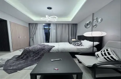 Room / Bedroom image for: Apartment - 1 Bathroom for rent in AZIZI Riviera 12 - Meydan One - Meydan - Dubai, Image 1