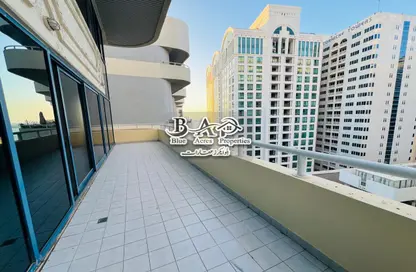 دوبلكس - 3 غرف نوم - 4 حمامات للايجار في برج شاهين - الخالدية - أبوظبي