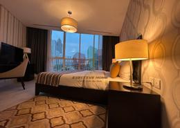 Room / Bedroom image for: Studio - 1 bathroom for rent in Emirates Tower - Hamdan Street - Abu Dhabi, Image 1