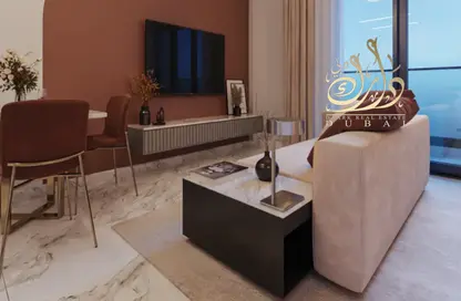 Living Room image for: Apartment - 2 Bedrooms - 3 Bathrooms for sale in Aras Heights - Majan - Dubai, Image 1