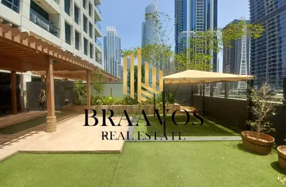 Apartment - 1 Bedroom - 2 Bathrooms for rent in Lakeside Residence - JLT Cluster A - Jumeirah Lake Towers - Dubai