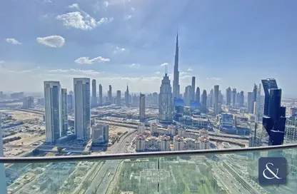 شقة - 2 غرف نوم - 2 حمامات للايجار في برج إندكس - مركز دبي المالي العالمي - دبي
