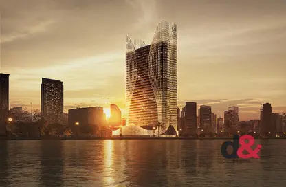 شقة - غرفة نوم - 2 حمامات للبيع في بن غاطي سكاي هول - الخليج التجاري - دبي