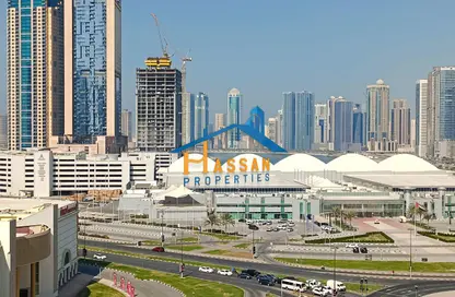 Apartment - 3 Bedrooms - 3 Bathrooms for rent in Al Mamzar Plaza - Al Taawun Street - Al Taawun - Sharjah