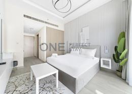 Room / Bedroom image for: Studio for rent in Farhad Azizi Residence - Al Jaddaf - Dubai, Image 1