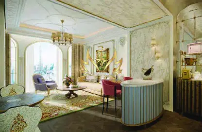 بنتهاوس - غرفة نوم - 2 حمامات للبيع في برج عزيزي - شارع الشيخ زايد - دبي