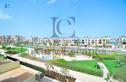 Outdoor Building image for: Villa - 3 Bedrooms - 4 Bathrooms for sale in Sur La Mer - La Mer - Jumeirah - Dubai, Image 1