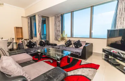 شقة - 3 غرف نوم - 3 حمامات للايجار في أوشن هايتس - دبي مارينا - دبي