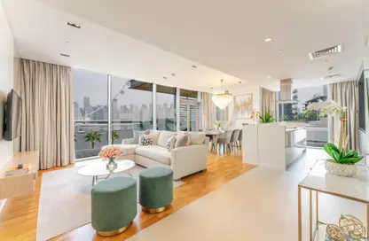 Apartment - 3 Bedrooms - 5 Bathrooms for rent in Apartment Building 9 - Bluewaters Residences - Bluewaters - Dubai