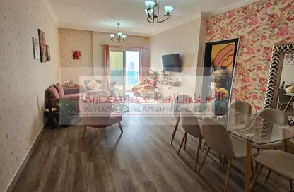 Apartment - 1 Bedroom - 2 Bathrooms for rent in Future tower 2 - Al Khan - Sharjah