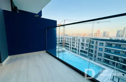 Balcony image for: Apartment - 1 Bedroom - 2 Bathrooms for sale in Binghatti Crest - Jumeirah Village Circle - Dubai, Image 1