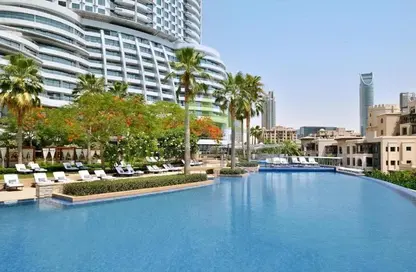 Apartment - Studio - 1 Bathroom for rent in Burj Lake Hotel - The Address DownTown - Downtown Dubai - Dubai