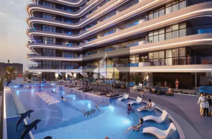 Apartment - 1 Bedroom - 2 Bathrooms for sale in Samana Portofino - Dubai Production City (IMPZ) - Dubai