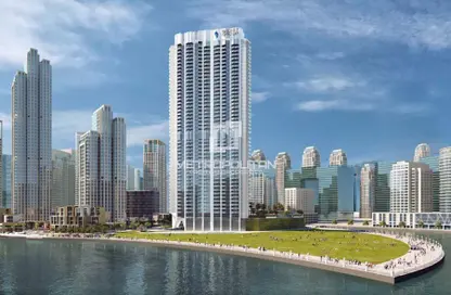 شقة - غرفة نوم - 1 حمام للبيع في بنينسولا ثري - بنينسولا - الخليج التجاري - دبي