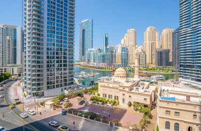 Apartment - 2 Bedrooms - 4 Bathrooms for rent in Opal Tower Marina - Dubai Marina - Dubai