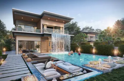 Villa - 7 Bedrooms - 7+ Bathrooms for sale in Portofino - Damac Lagoons - Dubai