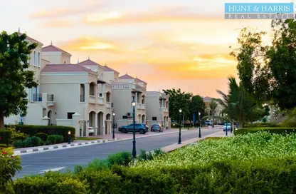 Outdoor House image for: Townhouse - 2 Bedrooms - 2 Bathrooms for rent in The Townhouses at Al Hamra Village - Al Hamra Village - Ras Al Khaimah, Image 1