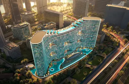 Apartment - 2 Bedrooms - 3 Bathrooms for sale in Binghatti Aquarise - Business Bay - Dubai