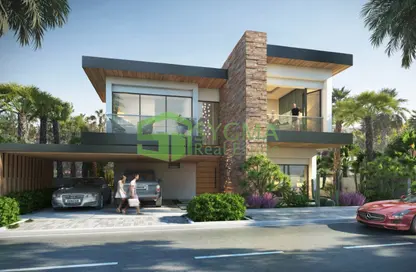Townhouse - 4 Bedrooms - 5 Bathrooms for sale in Costa Brava 1 - Costa Brava at DAMAC Lagoons - Damac Lagoons - Dubai