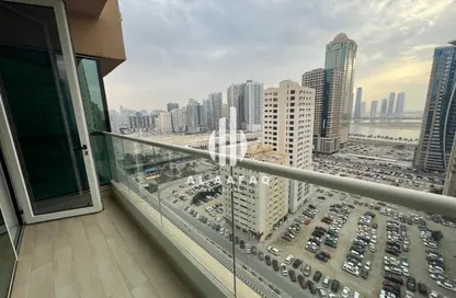 شقة - 2 غرف نوم - 2 حمامات للايجار في أبراج بابل - المجاز 3 - المجاز - الشارقة