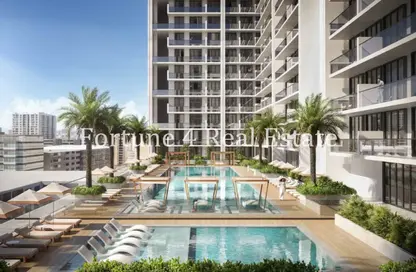 Apartment - 2 Bedrooms - 2 Bathrooms for sale in Binghatti Amberhall - Jumeirah Village Circle - Dubai