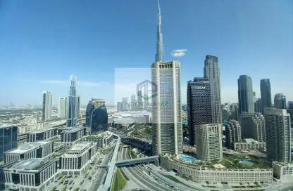 شقة - 3 غرف نوم - 4 حمامات للايجار في 48 برج جيت - برج دبي - دبي وسط المدينة - دبي