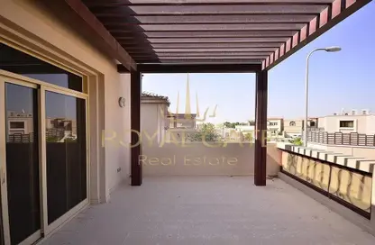 صورة لـ تراس فيلا - 5 غرف نوم - 6 حمامات للبيع في حدائق الجولف - مدينة خليفة - أبوظبي ، صورة رقم 1