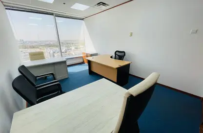 Office Space - Studio - 4 Bathrooms for rent in Al Muhairy Centre - Al Khalidiya - Abu Dhabi