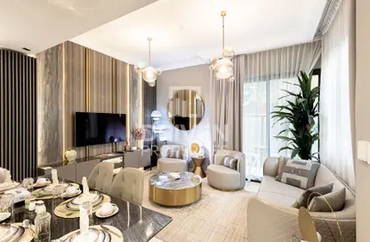 Living / Dining Room image for: Villa - 3 Bedrooms - 5 Bathrooms for sale in Aurum Villas - Sycamore - Damac Hills 2 - Dubai, Image 1