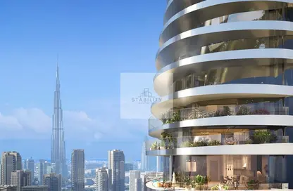 Outdoor Building image for: Apartment - 1 Bedroom - 2 Bathrooms for sale in Canal Heights - Business Bay - Dubai, Image 1