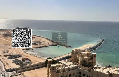 شقة - غرفة نوم - 2 حمامات للايجار في برج الكورنيش - طريق كورنيش عجمان - عجمان