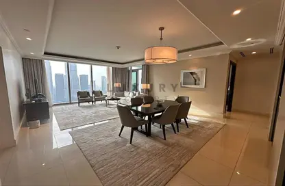شقة - 3 غرف نوم - 5 حمامات للايجار في فندق العنوان دبي مول - دبي وسط المدينة - دبي