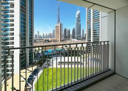 Balcony image for: Apartment - 3 bedrooms - 4 bathrooms for rent in Downtown Views II Tower 2 - Downtown Views II - Downtown Dubai - Dubai, Image 1