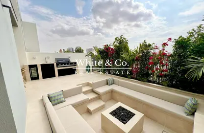 Terrace image for: Villa - 3 Bedrooms - 4 Bathrooms for sale in Elan - Tilal Al Ghaf - Dubai, Image 1