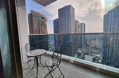 شقة - غرفة نوم - 2 حمامات للايجار في إقامة إم بي إل - (JLT) مجمع K - أبراج بحيرات الجميرا - دبي