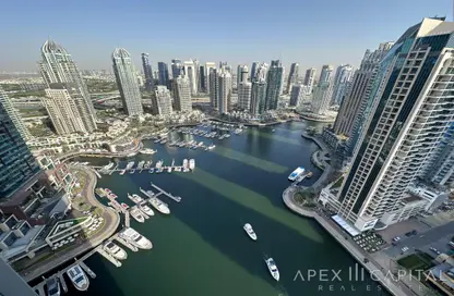Apartment - 1 Bedroom - 2 Bathrooms for rent in Cayan Tower - Dubai Marina - Dubai