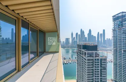 Apartment - 1 Bedroom - 1 Bathroom for rent in Grand Bleu Tower 1 - EMAAR Beachfront - Dubai Harbour - Dubai