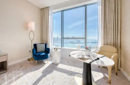 Apartment - Studio - 1 Bathroom for rent in The Palm Tower - Palm Jumeirah - Dubai