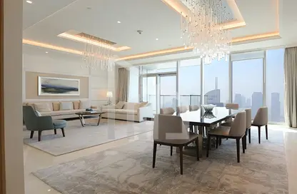 بنتهاوس - 4 غرف نوم - 5 حمامات للايجار في العنوان رزيدنس فاونتن فيوز  3 - العنوان رزيدنس فاونتن فيوز - دبي وسط المدينة - دبي