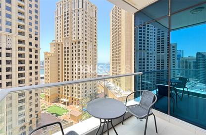 Apartment - 1 Bedroom - 2 Bathrooms for rent in Shemara Tower - Marina Promenade - Dubai Marina - Dubai