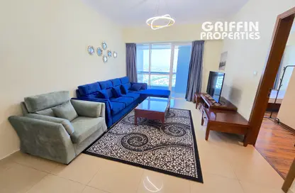 Apartment - 1 Bedroom - 2 Bathrooms for rent in Saba Towers - JLT Cluster Q - Jumeirah Lake Towers - Dubai