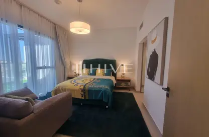 Room / Bedroom image for: Apartment - 1 Bedroom - 1 Bathroom for rent in Hyati Avenue - Jumeirah Village Circle - Dubai, Image 1