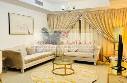 Apartment - 1 Bedroom - 2 Bathrooms for rent in Al Marwa Towers - Al Khan - Sharjah
