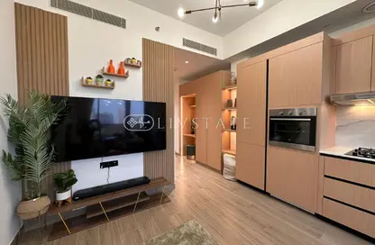 Apartment - Studio - 1 Bathroom for rent in AURA by Grovy - District 14 - Jumeirah Village Circle - Dubai