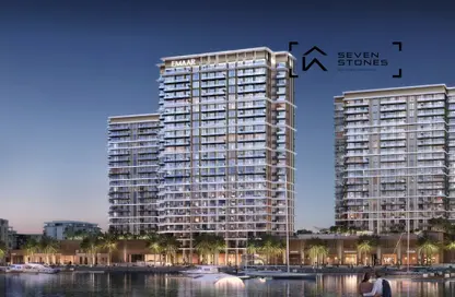 Apartment - 4 Bedrooms - 5 Bathrooms for sale in Marina Views Tower 1 - Marina Views - Mina Rashid - Dubai