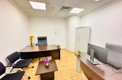 Office Space - Studio - 1 Bathroom for rent in Business Atrium Building - Oud Metha - Bur Dubai - Dubai