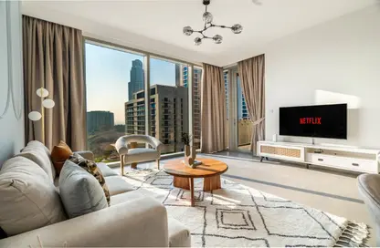 شقة - 3 غرف نوم - 4 حمامات للايجار في دبي كريك جيت تاور 2 - بوابة الخور - ميناء خور دبي (ذا لاجونز) - دبي