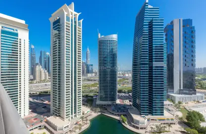 Outdoor Building image for: Apartment - 2 Bedrooms - 2 Bathrooms for sale in V3 Tower - Lake Allure - Jumeirah Lake Towers - Dubai, Image 1