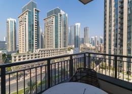 Balcony image for: Apartment - 2 bedrooms - 3 bathrooms for rent in Claren Tower 1 - Claren Towers - Downtown Dubai - Dubai, Image 1